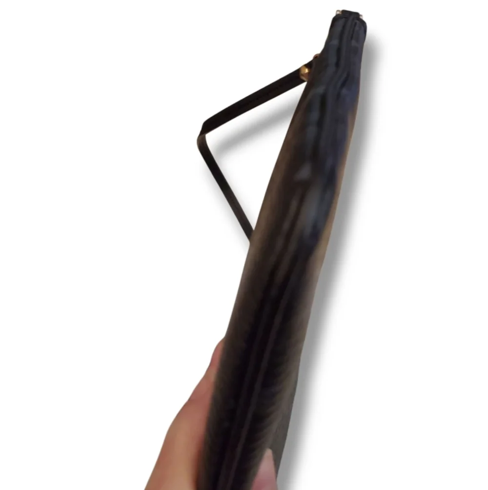 MCM Black Messenger Bag Sleek and Functional Minimalist Design